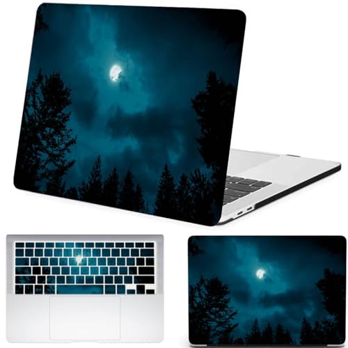 Coque MacBook Pro 16 Pouces Stylée Ciel Nocturne, Idéale pour Travailler au Café ou en Voyage M4 A3403