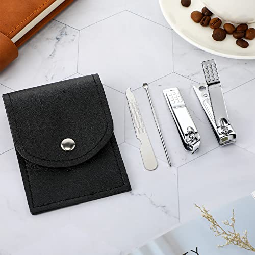 Kit manucure et pédicure acier inoxydable pour ongles épais et cassants