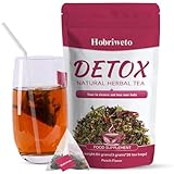 Detox Tea – 28 Days Herbal Tea Cleanse Tea with Green Tea, Oolong Tea, Dandelion | Supports Metabolism, Digestion & Reduces Bloating Belly Fat | Vegan, Peach Flavoured Wellness Tea for Women & Men