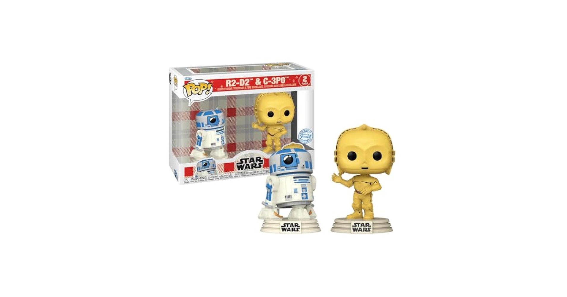 SF・ファンタジー・ホラー FUNKO POP! C-3PO & R2-D2 STAR WARS Amazon.com: Pop! Star Wars: Retro Reimagined Series - R2-D2