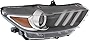 Garage-Pro Passenger Side Headlight Compatible with 2015-2021 Ford Mustang, CAPA