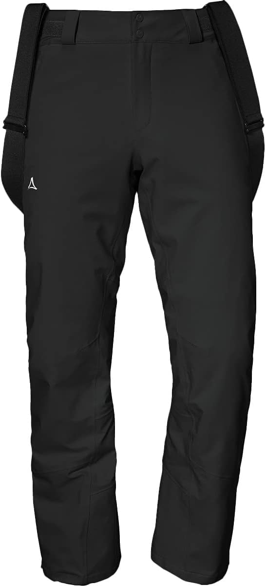 Schöffel Herren Weissach M, wasser- und winddichte Skihose, warme Schneehose mit Schneefang und Verstärkung gegen Skikantenschläge