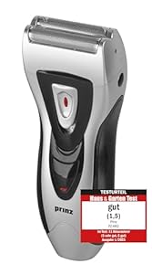 Prinz PZ HR2 Folienrasierer Silber, Schwarz