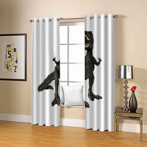 Rideaux occultants à oeillets dinosaure pour obscurcir la chambre - 5
