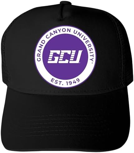 Grand Canyon University Lopes Officially Licensed - Unisex Trucker Hat with Full Color Heat Transfer Logo