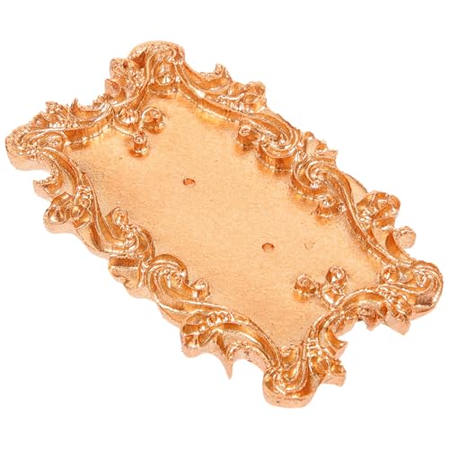 HOODANCOS Organizador de Pendientes para Mujer Soporte de Exhibición de Aretes de Resina Vintage Base, Soporte de Joyas para Escritorio, Expositor Creativo para Accesorios y Fotografía