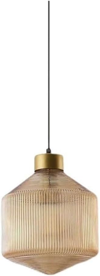 Lampe suspendue en verre moderne pour îlot de cuisine et grand salon