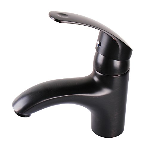 Baner Garden Chf-1B Single Handle Pull-Down Oiled Rubbed Bronze Lavatory/Bathroom/Kitchen Faucet With Brass Body And Ceramic Cartridge #TOP2