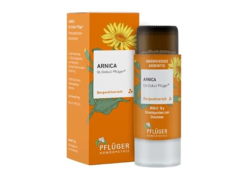 Arnica-Globuli Pflüger Arnica D6 – Homöopathisches Arzneimittel 10g