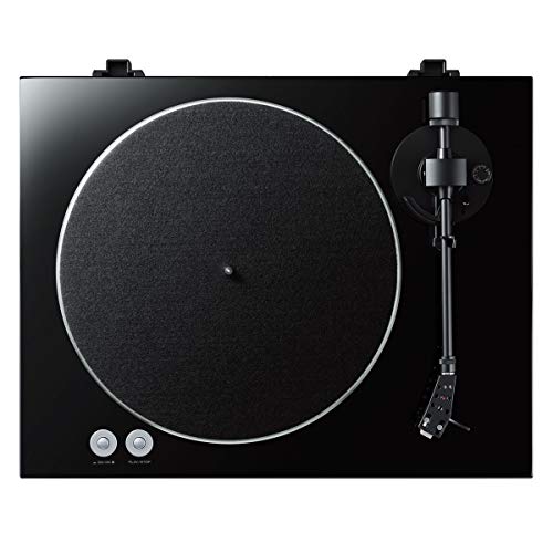 Image of YAMAHA TT-S303 Hi-Fi Vinyl Belt Drive Turntable - Piano Black