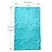ZipSeven Patient Slide Sheet for Transfer Sheet for Bed Mobility Sliding Draw Sheet for Elderly Bed Sheets Sliding Transfer Aid for Cars, Vehicles (ABlue, Medium)