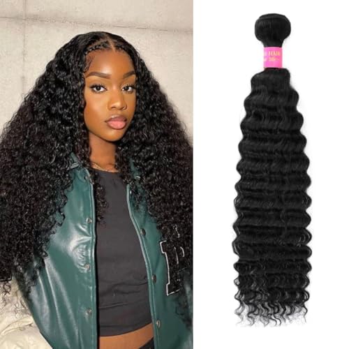 16 Inch 12A Deep Wave Bundles Human Hair 100%...