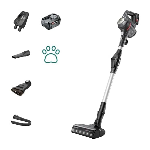 Bosch Unlimited 7 BCS711GB ProHome MultiUse Lightweight Cordless Vacuum Cleaner with Flex Tube & Accessories, 1 Battery 40 minutes runtime - Anthracite