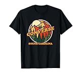 Dieser Vintage-Converse, South Carolina Heim-Souvenir-Druck ist die perfekte Geschenkidee für die reisende Mutter, Vater, Oma und Opa oder als passendes Design für Paare oder Ehemann und Ehefrau.