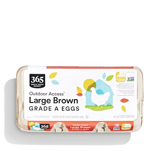 365 by Whole Foods Market Large Brown Grade A Eggs 18 Count, 18 CT
