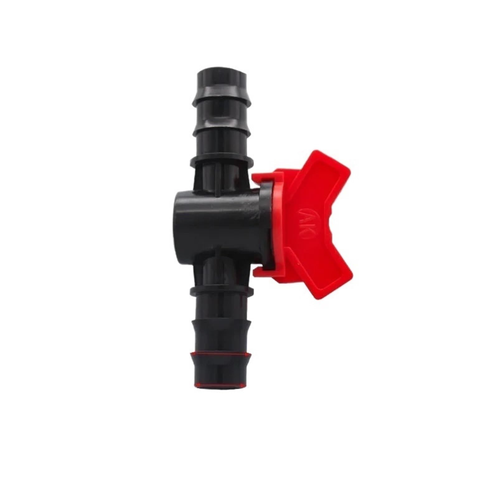 TAZYYZUU 2Pcs Barbed Ball Valve In-Line Shut-Off Switch with Hose Barb Connector for Drip Irrigation Aquarium Garden(16mm 2pcs)