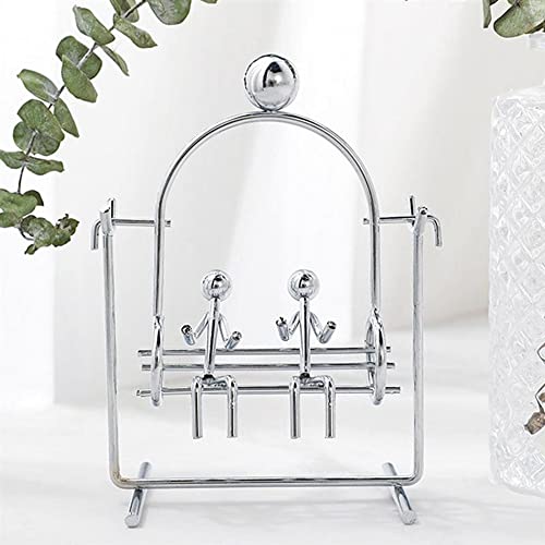 Image of AUGEN Balancing Pendulum Durable Metal Innovative Stress Relief Toy for Home Office Desktop Gift Decoration (1 Piece, 7709B)