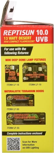(2 unidades) Zoo Med Reptisun 10.0 Uvb Mini Compacto FluorescenteZoo Med FS-C10M