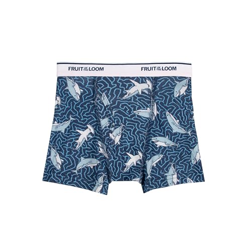Image of Fruit of the Loom boys And Toddler Boxer Briefs, Tag Free & Breathable Underwear, Assorted Color Multipacks