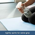 S&T INC. Yoga Mat Towel, Quick Dry Towel, Soft and Absorbent for Gym, Pilates, and Hot Yoga Mat, 1 Pack, 26.5 inches x 72 inches, Microfiber, Blue - Image 4