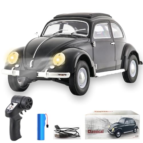 Kodbiby Remote Control Car, 1:16 Scale Classic Beetle 1950 Model Toys Car for Teens, 2.4GHz 4CH RC...