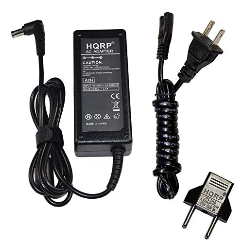 HQRP AC Adapter Compatible with Sony AC-E1826L SRS-X77 SRS-X7 SA-D10 SA-NS500 Personal Audio System Power Supply Cord Adaptor Plus HQRP Euro Plug Adapter