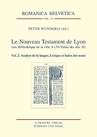 Le Nouveau Testament de Lyon 3772083595 Book Cover