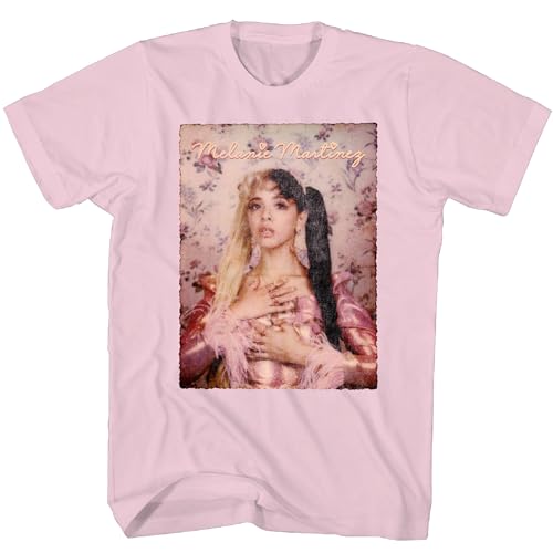 2Bhip Melanie Martinez Portrait Adult Short Sleeve T-Shirt Alternative Indie Music Graphic Tees - Pink Small