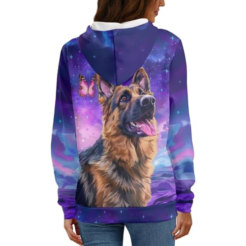 WELLFLYHOM Womens College Sweatshirts and Hoodies with Pocket Long Sleeve Pullover Jumper4