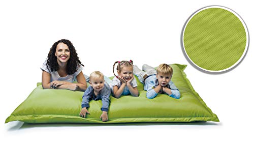 sunnypillow XL Sitzsack, Riesensitzsack Outdoor & Indoor 100 x 150 cm mit 140L Styropor Füllung Sessel für Kinder… – Bild 4