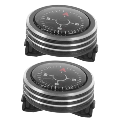 Set de 2 brújulas de muñeca desmontables para exteriores miniatura 1