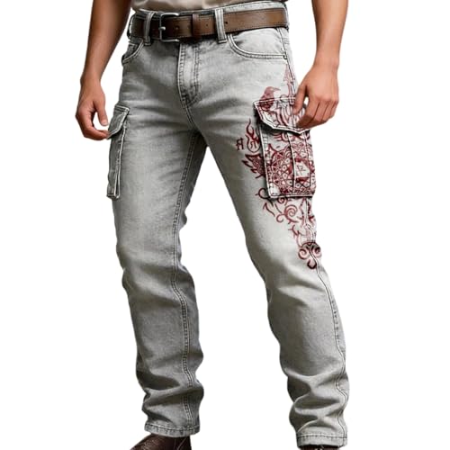 Pantalon cargo stretch homme coupe jogging imprimé 3D pour le sport et le style urbain hip-hop