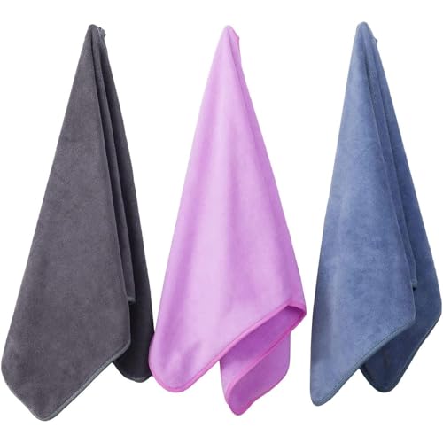 Image of Microfiber Gym Towels Bigger Size Super Soft for Exercise Fitness, Sports