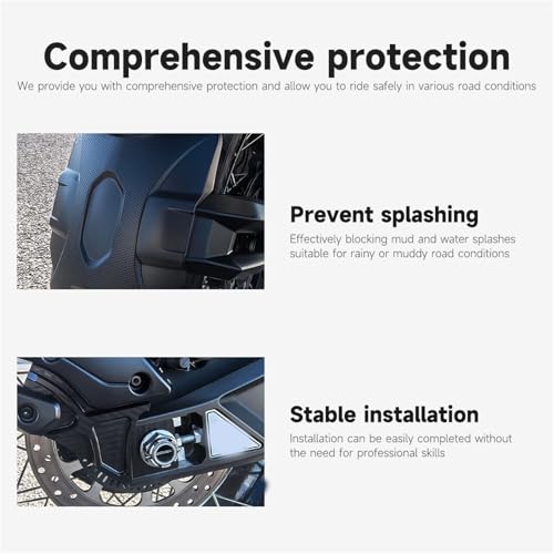 Garde-Boue Arrière pour ZONTES 703F Protections Roue Moto - 3