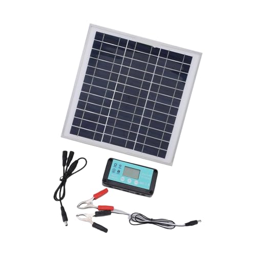 Ensemble de panneaux solaires monocristallins 100 W - Chargement de batterie portable - Facile à utiliser