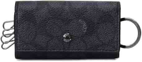 新品　COACH コーチ　キーケース シグネチャー COACH コーチ キーケース シグネチャー ファイブリング ベージュ