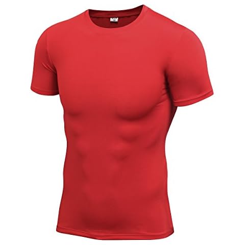 Camiseta de Fitness Deportiva para Hombres GUOCU Cover