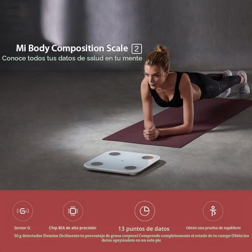 Miniatura 2 de Xiaomi 21907, Mi Body Compositscale 2, Blanco, Pack De 1