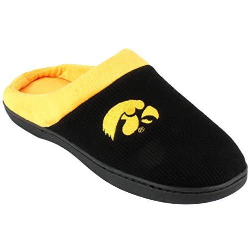 Comfy Feet Everything Comfy Iowa Hawkeyes Clog Slipper - X Large,10.5-12 Women 9.5-11 Men,CFNCAA16-P