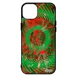 Cover Mandala Apple iPhone 15+ Plus Silicone Fondo Sfera Design Vegetal Case Telefono Bel Effetto 512 GB Rosso Fantasia Made in France