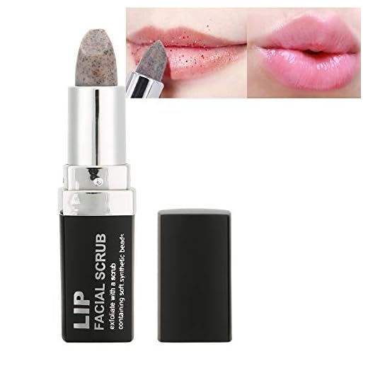 Exfoliador de Labios, La Barra Exfoliante, Barras de Exfoliación de Labios Nutritiva Lápiz Labial Quitar Cutículas de la Película de Labios Elimina Eficazmente la Piel Muerta y Tratamiento