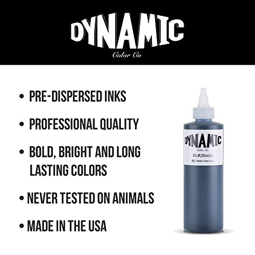 Dynamic Triple Black Tattoo Ink Bottle 1oz - Image 3