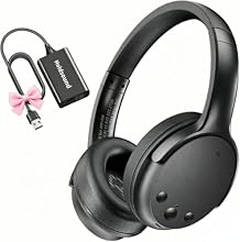 Enhanced Dialogue Clarity: The wireless headphones for tv provide a more engaging and enjoyable viewing experience than your tv's built-in speakers. The improved sound quality makes every word of dialogue, and every sound effect come through with rem...