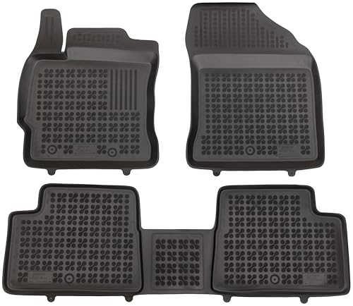 MOTOS Tapis de Voiture en Caoutchouc pour Toyota Auris II 2012-2018 Améliorez Votre Confort de Voyage avec Le Tapis antidérapant pour Voiture - Tapis de Sol...
