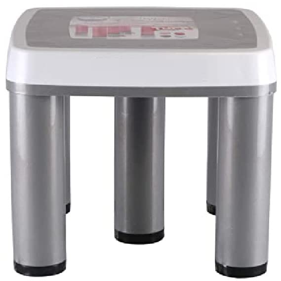 TEDEMEL Premium Strong Stool, Unbreakable Strong Sturdy Tuff-Bathroom Stool, Bathing Accessories, Bathing Stool for Elderly Multipurpose (grey-5-legs)-image-15