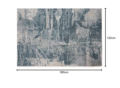 Image of Printed Rug Soft Floor Carpets with Anti Slip Backing for Living Room | Bedroom | Kids Room (Multi, 4x6 Feet)