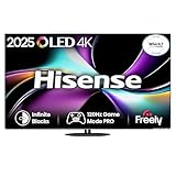 Hisense 55" 55A85QTUK OLED Smart AI TV - 120Hz Game Mode PRO, Dolby Atmos, Dolby Vision, IMAX Enhanced, Sport Mode, Filmmaker Mode, Infinite Blacks with Freely, Disney +, YouTube, Netflix