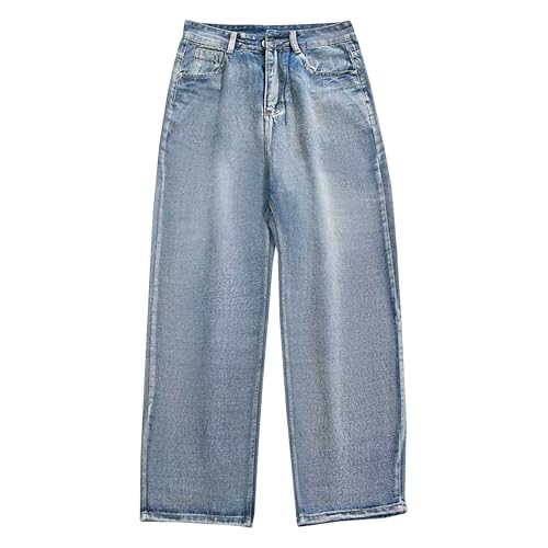 Jean ample à enfiler homme coupe droite décontractée confortable solide