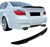 BDBO Rear Spoiler for BMW 5-Series M5 E60 Sedan 2004-2010 Trunk Spoiler Wing Trunk Tail Rear Trunk Lid,Glossy Black Performance - PSM Style