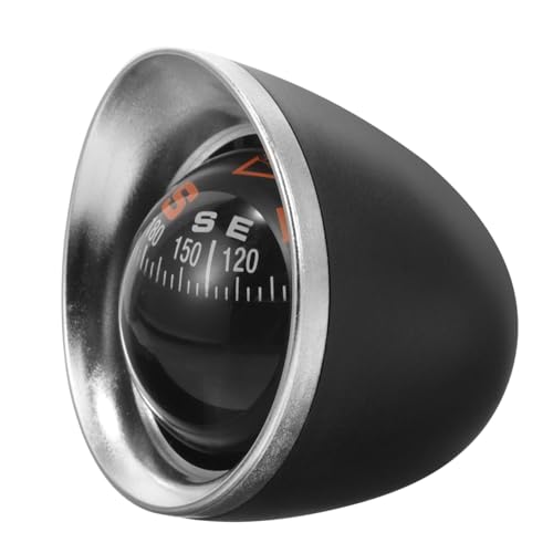 NOLITOY Small Compass for Car and Boat Dashboard Navigation Tool Easy Installation Stylish Design for Driving and Boating